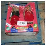 dancing claus couple