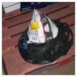 inner tube, hard hat & work strap