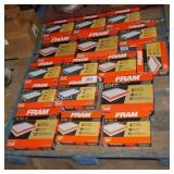 pallet of air filters