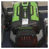 ego 56b 2.5ah battery charger (display)