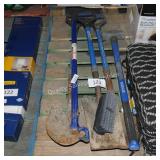 broke & used yard tools
