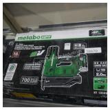 metabo 18v 2ï¿½ brad nailer w/ batt/chg (display)