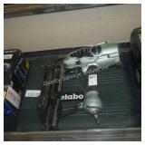 metabo 2.5ï¿½ finish nailer w/ case (display)