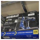 kobalt 24v 18ga brad nailer - tool only (display)