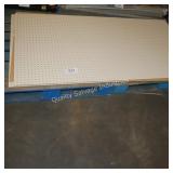 4 sheets peg board