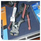 2 marshalltown snips (display)