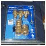 kobalt 5pc quick connect kit (display)