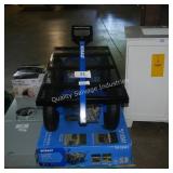 kobalt 6 cu ft steel garden cart