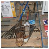 broken & used yard tools