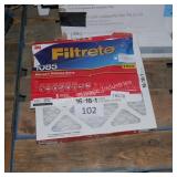 2/16x16x1 air filters