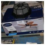 hb 52in fan w/ light fixture