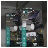 2 bionic spot lights (display)