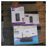 3 router/modem -not tested AS IS