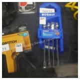 kobalt 4pc ratchet wrench set (display)
