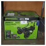 greenworks 3000psi pressure washer