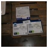 3 light fixtures