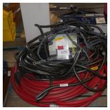 lot of water hoses