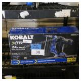 kobalt 24v 18ga brad nailer (batt/ch in office)