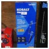kobalt 40v trimmer/blower (batt/ch in office)
