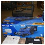 kobalt 40v push mower (batt/ch in office)