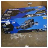 kobalt 48v push mower (batteries/chg in office)