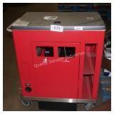 metal rolling cart