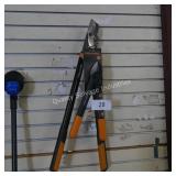 2 fiskars pruners