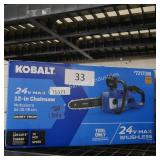 kobalt 24v 12ï¿½ chain saw TOOL ONLY