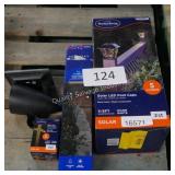 4 solar lights