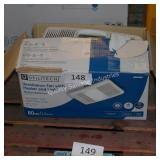 vent fan w heater & light