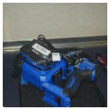 kobalt 24v drill w. batt/chg (display)
