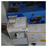 allen+roth light fixture and tub/shower kit