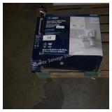 elevated toilet w safety rail & 24ï¿½ grab bar