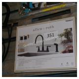 allen+roth 2 handle kitchen faucet