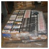 skid of asst DVDs