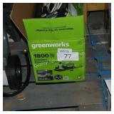 greenworks 1800psi pressure washer