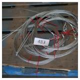 5 winch cables w hooks