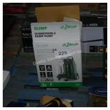 submersible sump pump