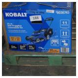 kobalt 40v push mower (chg only in office)