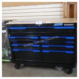 9 drawer kobalt tool box (no keys top drawer