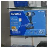 kobalt 24v 1/2ï¿½ impact w/ batt/chg (display)