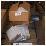 bubble mailers and seat rest covers