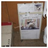 allen+roth side table floor lamp