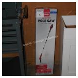 toro 60v pole saw  (batt/ch in office)