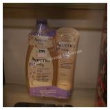 aveno lavender bath set (display)