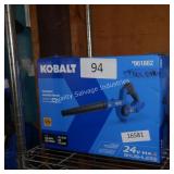 kobalt 24v compact blower TOOL ONLY