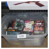 tote of asst DVDs