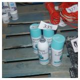 turquoise fabric paint 4 cans