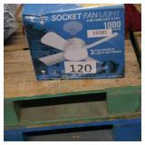 socket fan light