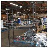 5 shelf metal rack